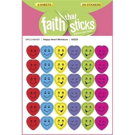 Workstationpro Sticker - Happy Heart Miniatures 6 Sheets WO3324988